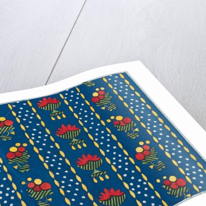 Design for wallpaper by Heussner & Co