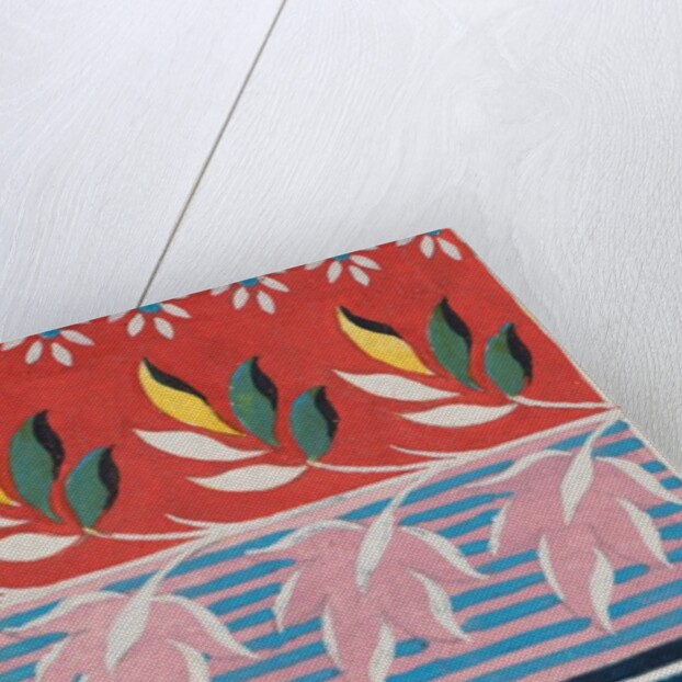 Design for wallpaper by Heussner & Co