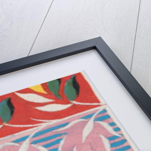 Design for wallpaper by Heussner & Co