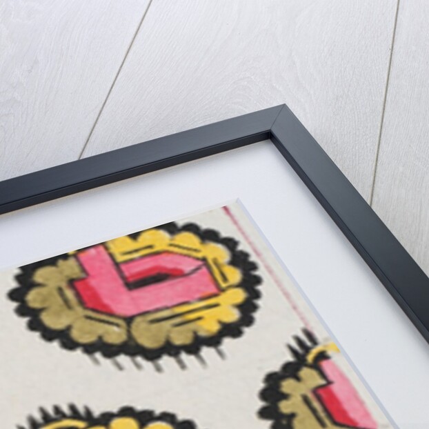 Design for wallpaper by Heussner & Co