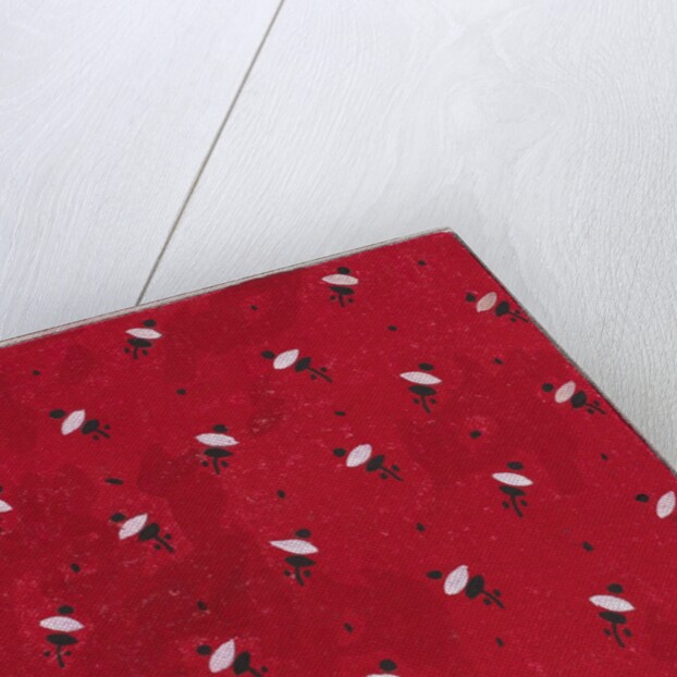 Design for wallpaper by Heussner & Co