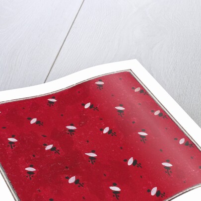 Design for wallpaper by Heussner & Co
