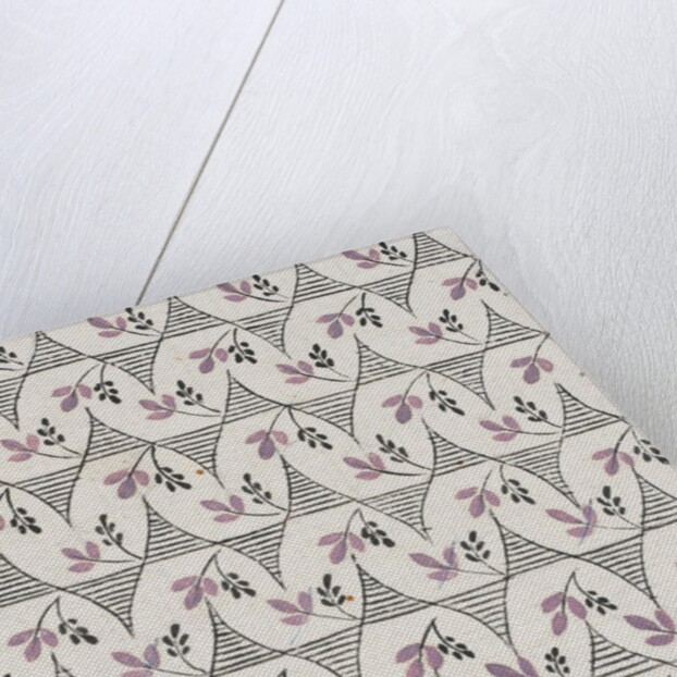 Design for wallpaper by Heussner & Co