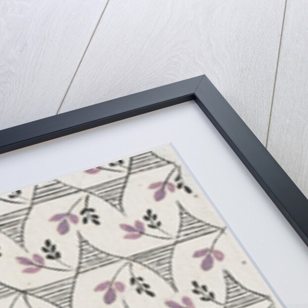 Design for wallpaper by Heussner & Co