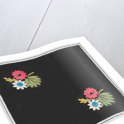 Design for wallpaper by Heussner & Co