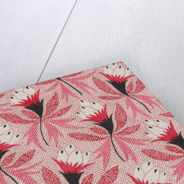 Design for wallpaper by Heussner & Co