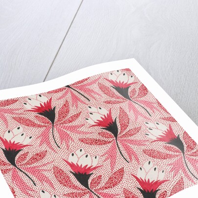 Design for wallpaper by Heussner & Co