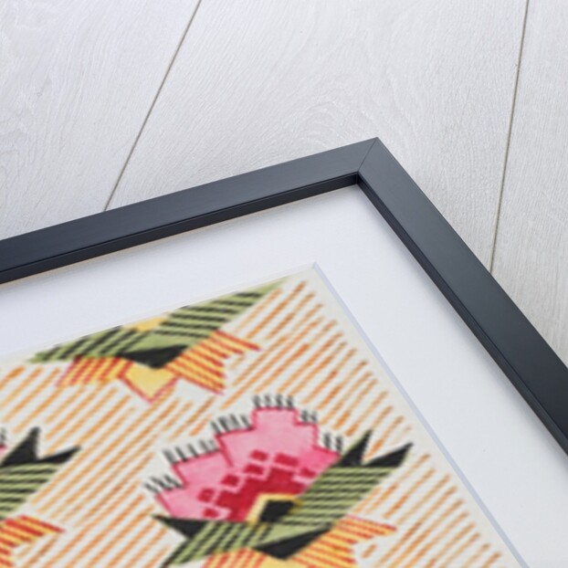 Design for wallpaper by Heussner & Co