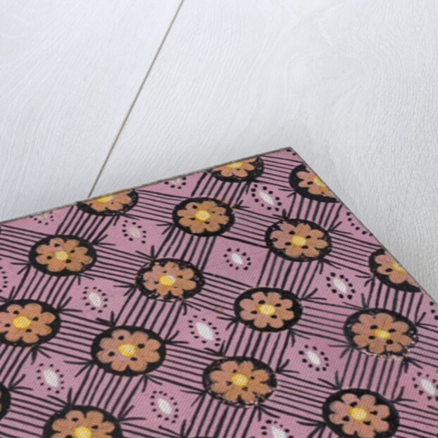 Design for wallpaper by Heussner & Co