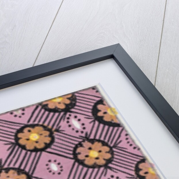 Design for wallpaper by Heussner & Co