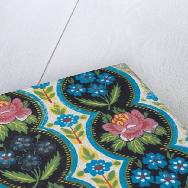 Design for wallpaper by Heussner & Co
