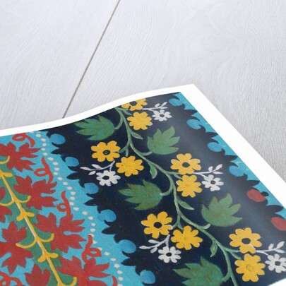 Design for wallpaper by Heussner & Co