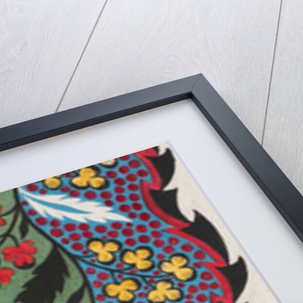 Design for wallpaper by Heussner & Co