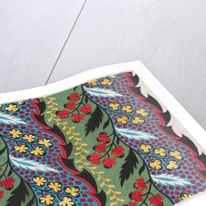 Design for wallpaper by Heussner & Co