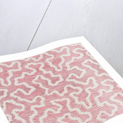 Design for wallpaper by Heussner & Co