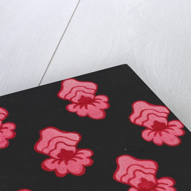 Design for wallpaper by Heussner & Co