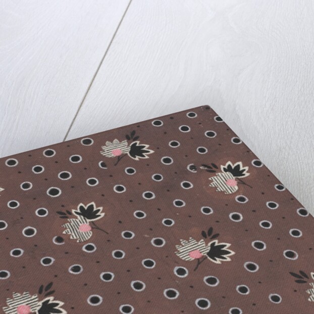 Design for wallpaper by Heussner & Co
