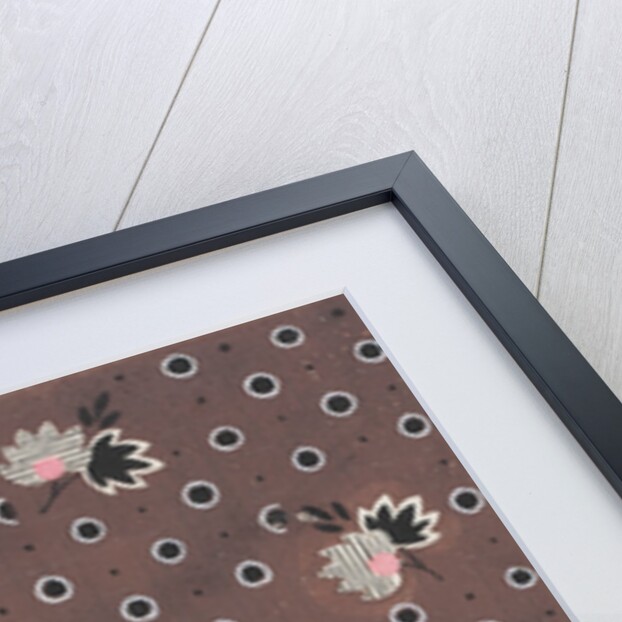 Design for wallpaper by Heussner & Co