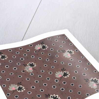 Design for wallpaper by Heussner & Co