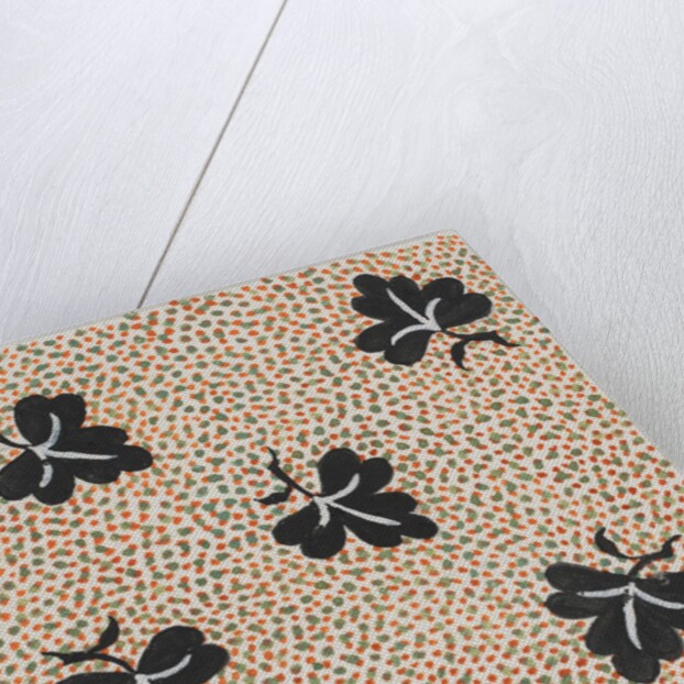 Design for wallpaper by Heussner & Co