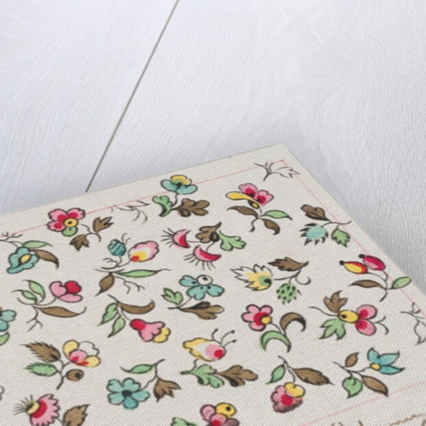 Design for wallpaper by Heussner & Co