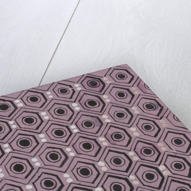 Design for wallpaper by Heussner & Co