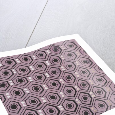 Design for wallpaper by Heussner & Co