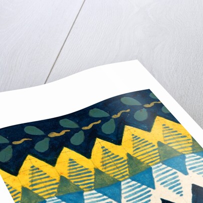 Design for a wallpaper pattern by Heussner & Co.