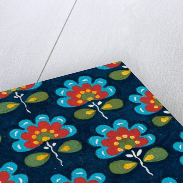 Design for a wallpaper pattern by Heussner & Co.