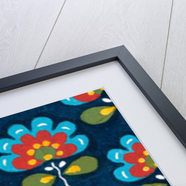 Design for a wallpaper pattern by Heussner & Co.