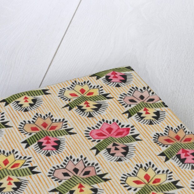 Design for wallpaper by Heussner & Co