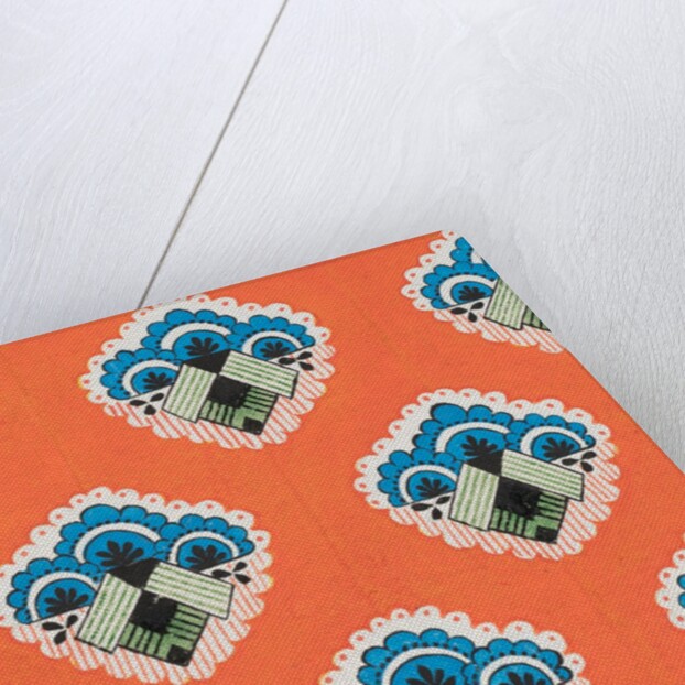 Design for wallpaper by Heussner & Co