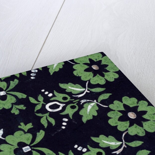 Design for a wallpaper pattern by Heussner & Co.