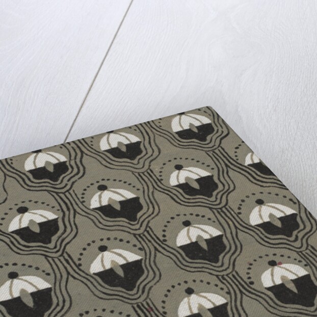 Design for wallpaper by Heussner & Co