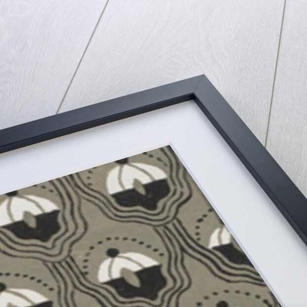 Design for wallpaper by Heussner & Co