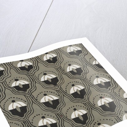 Design for wallpaper by Heussner & Co