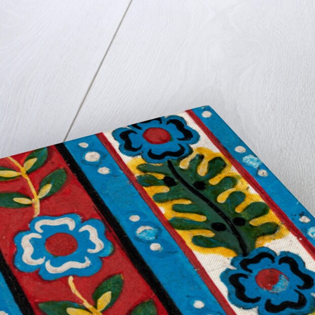 Design for a wallpaper pattern by Heussner & Co.