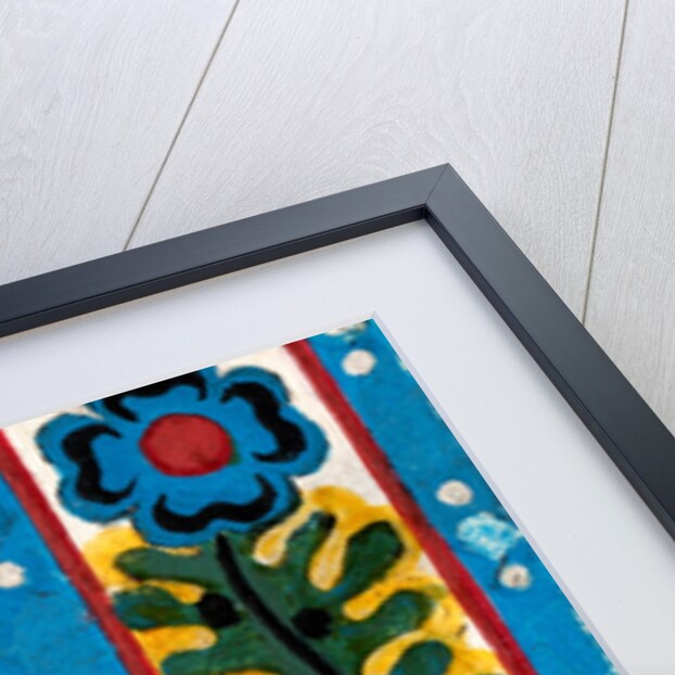 Design for a wallpaper pattern by Heussner & Co.