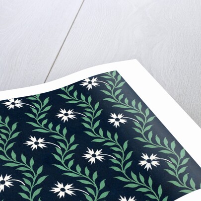 Design for a wallpaper pattern by Heussner & Co.