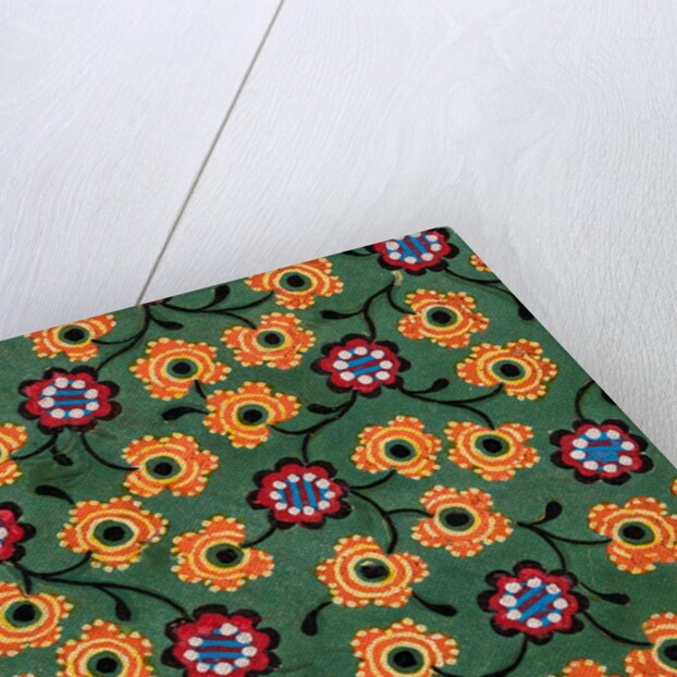 Design for a wallpaper pattern by Heussner & Co.