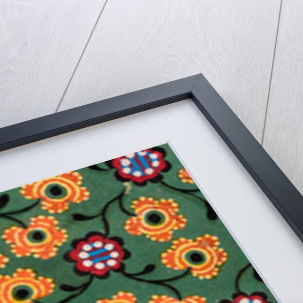 Design for a wallpaper pattern by Heussner & Co.