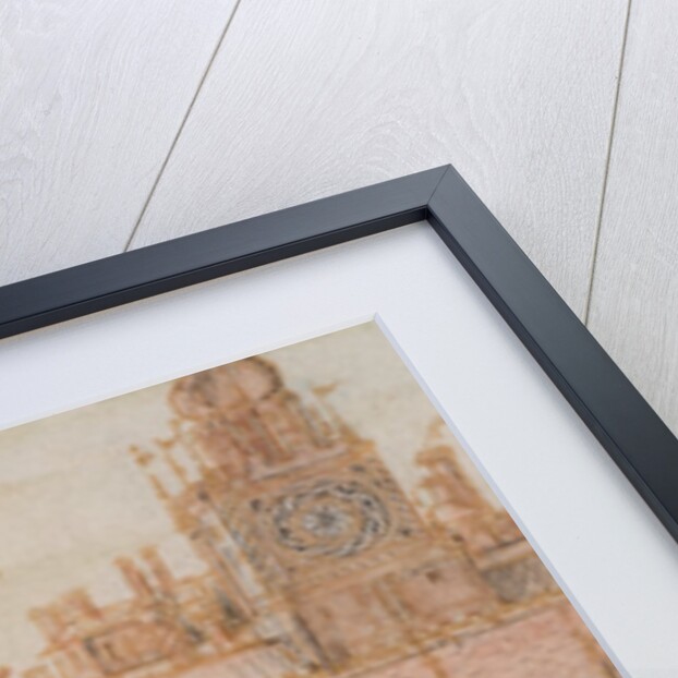 Nonsuch Palace from the South, detail by Joris Hoefnagel
