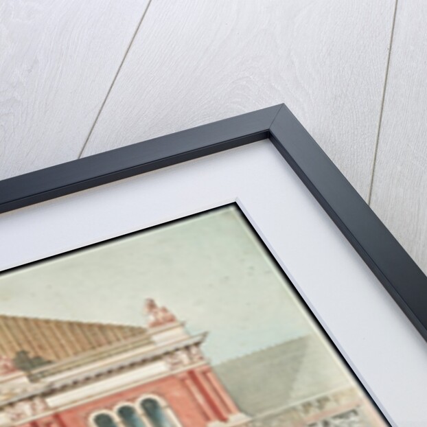 Drawing of the facade of the Lecture Theatre at the V&A by Godfrey Sykes; Francis Fowke