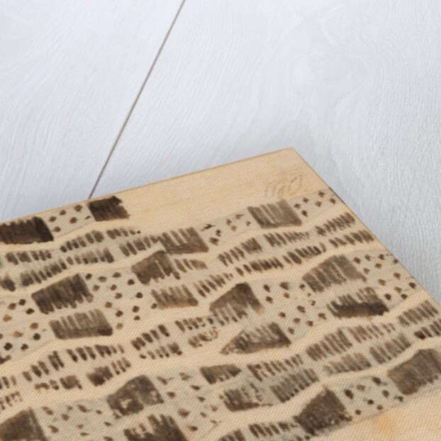 Design for a printed textile by Paul Nash