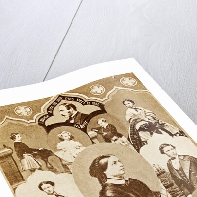 Collage of Victoria and Albert by Ashford Brothers & Co.