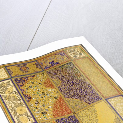 16 panels of decoration by Anonymous