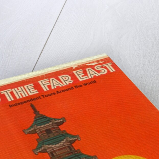 To the Far East, poster advertising the Norddeutscher Lloyd Steamship Company by Bernd Steiner