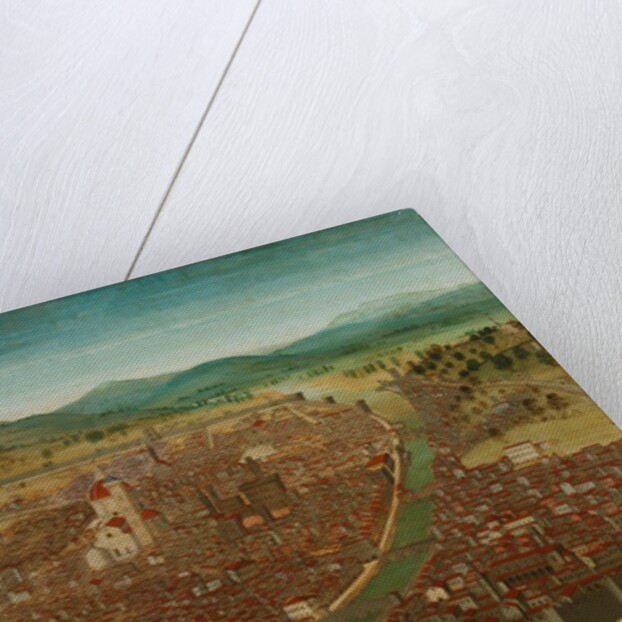 View of Florence from the South West by Francesco Rosselli