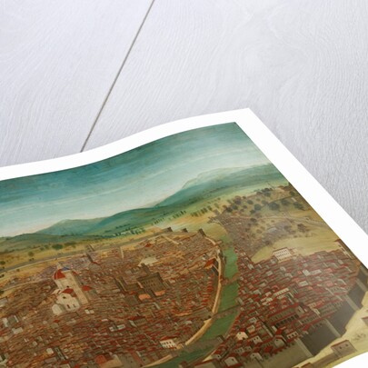 View of Florence from the South West by Francesco Rosselli