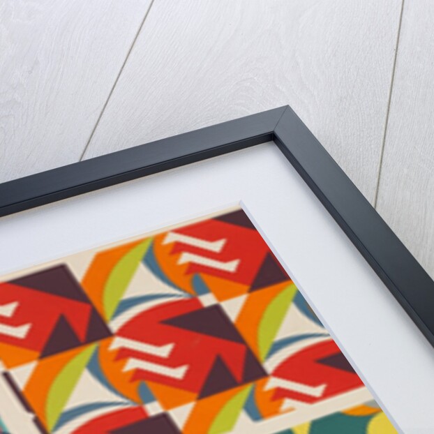 Plate from Kaleidoscope, ornements abstraits by Ad. Verneuil